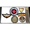 Image 8 : CANADA 1914-1960's A Lot of 51 Pieces of Badges and Buttons New & Used