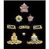 Image 1 : CANADA 1914-1945 A Lot of R.C.A. Insignia Used