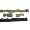 Image 2 : CANADA 1950's. Two Pair of Military Cloth & Web Belts New & Used
