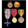 Image 2 : EUROPE 1915-1985. A Lot of 5 Mixed War Medals Extra Fine-FDC