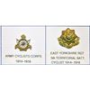 Image 3 : WORLD 1665-1945 A Collection of Military Cap Badges