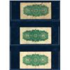 Image 2 : CANADA 25 Cents 1900 A Lot of 3 Dominion Banknotes Good-Fine