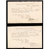 Image 1 : CANADA 1838 Bank of British North America Receipts Used