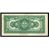 Image 2 : CANADA $5.00 1935 Bank of Nova Scotia Fine