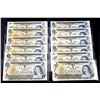 Image 2 : CANADA $1.00 1973 BC-46 A Lot of 97 Banknotes Good-Unc