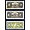 Image 8 : CANADA $1.00-20.00 1937 A Lot of 12 Banknotes Very Good-Fine