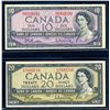 Image 8 : CANADA $2.00-20.00 1954-2012 A Lot of 30 Banknotes Very Good-Unc