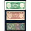 Image 2 : FIJI 1961-1964 A 3 Note Set of Elizabeth II Pieces Very Good-Very Fine