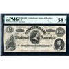 Image 3 : USA $100.00 1862 CONFEDERATE STATES PMG Banknote AU