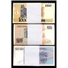 Image 2 : WORLD 1967-1992 Banknote Bundles of 3 Countries Unc