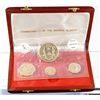 Image 3 : BAHAMAS 1971 A 4 Coin Gold Set PS-A5 Proof