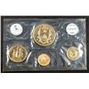 Image 1 : BAHAMAS 1971 A 4 Coin Gold Set PS-A5 Proof