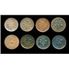 Image 2 : CANADA TOKEN 1836-1838 A Lot of 8 LC Tokens Very Good-Extra Fine