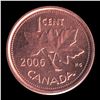 Image 2 : CANADA 1 Cent 2006 CCCS MS-63 Red