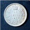 Image 1 : CANADA 10 Cents 1872H Extra Fine