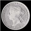 Image 2 : CANADA 25 Cents 1891 Obv.5 Victoria Fine