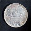 Image 1 : CANADA $1.00 1947 Pointed Extra Fine