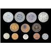 NEWFOUNDLAND 1888-1943 A Lot of 7 Silver & 5 Copper Coins