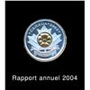 Image 2 : CANADA 25 Cents 2004 Royal Canadian Mint Annual Report Used