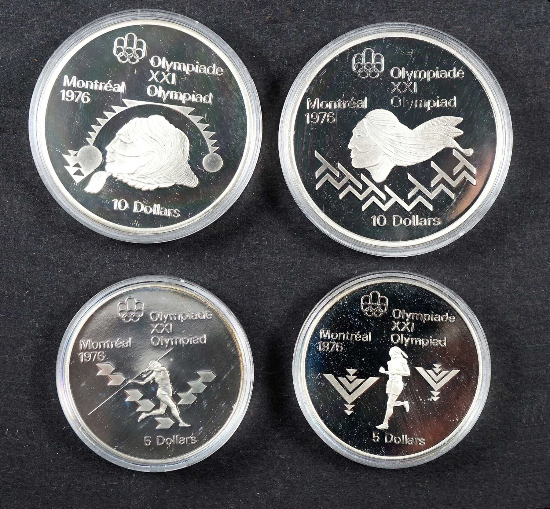CANADA Olympic Games Commemorative Coin 1976 UNC - Συλλεκτική Αθηνών Canada olympic coins 1976