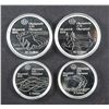 Image 5 : CANADA 1976 A Complete Set of Montreal Olympic Coins Proof