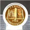 Image 1 : CANADA $100.00 1982 Canadian Constitution Proof