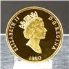 Image 2 : CANADA $200.00 1990 Canada's Flag 25 Years Gold Proof