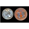Image 2 : FRANCE 1845-1966. A Lot of 2 Commemorative Medals UNC