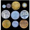 Image 2 : ISRAEL 1967-1976. A Lot of 10 Commemorative Medals