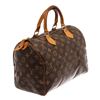 Image 3 : Louis Vuitton Brown Monogram Leather Speedy 30 Satchel Bag
