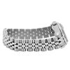 Image 8 : Rolex Ladies Quickset Black Index White Gold Emerald And Diamond Bezel With Hidd