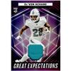 Image 1 : De'Von Achane 2023 Panini Illusions Great Expectations Relic Jersey Patch Card #GE-DAC