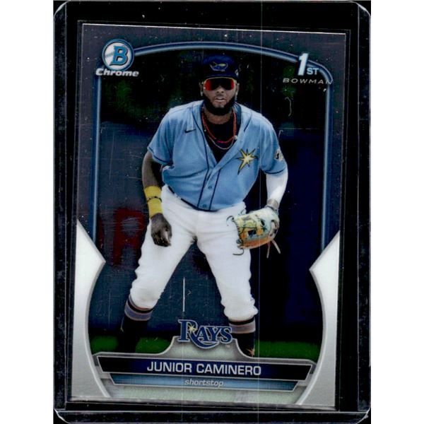 Junior Caminero 2023 1st Bowman Chrome Prospects #BCP-61