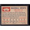 Image 2 : Jimmy Foxx 1960 Fleer #53