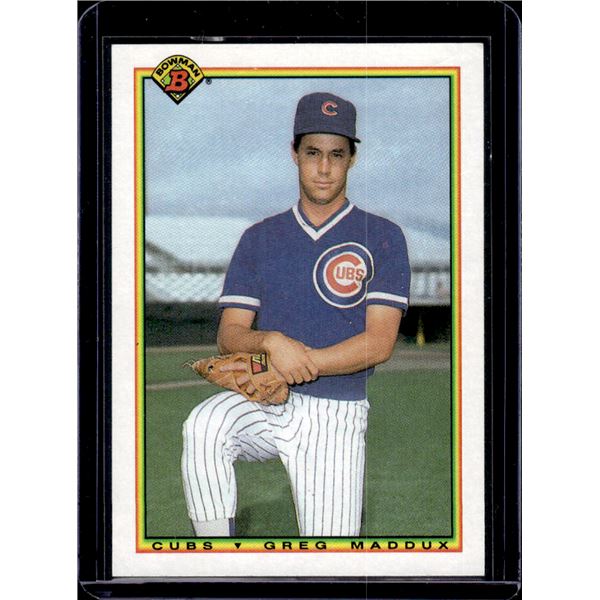 Greg Maddux 1990 Bowman #27