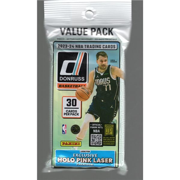 2023 Donruss Basketball Value Hanger Fat Pack: Victor Wembanyama ROOKIE CARD! Look for exclusive hol