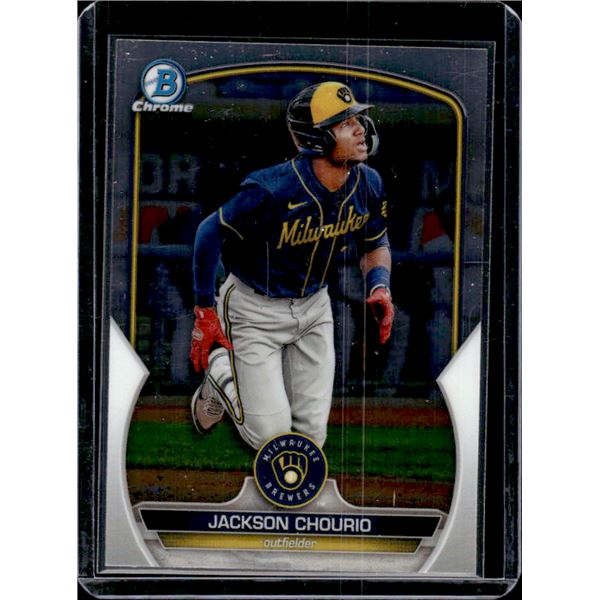 Jackson Chourio 2023 Bowman Chrome Prospects #BCP-76