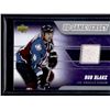 Image 1 : Rob Blake Game-Used Patch 2006-07 Upper Deck Series 1 #J-BL