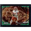 Image 1 : Patrick Mahomes Green Wave Fireworks 2023 Panini Prizm #F-2 This card has a print line see pictures