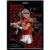 Image 1 : Trevor Lawrence Field Level Red Laser Prizm 2022 Panini Select Draft Picks #136
