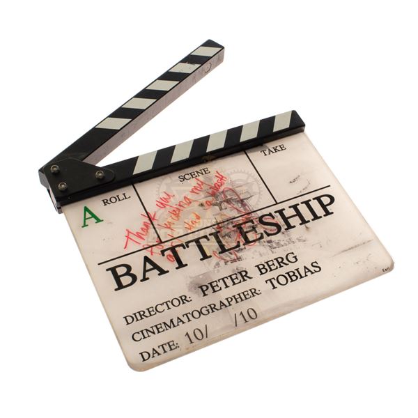 Battleship – Autographed Production Clapper Board - 36-76