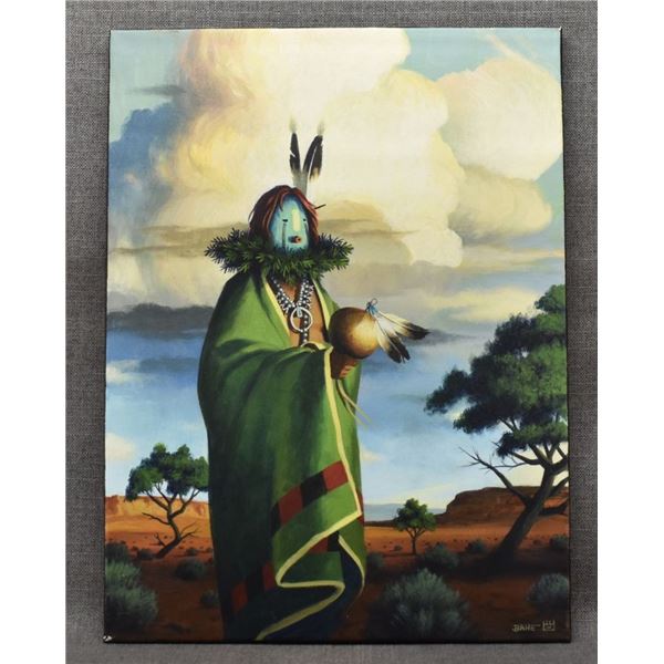 NAVAJO PAINTING (ALLEN BAHE)