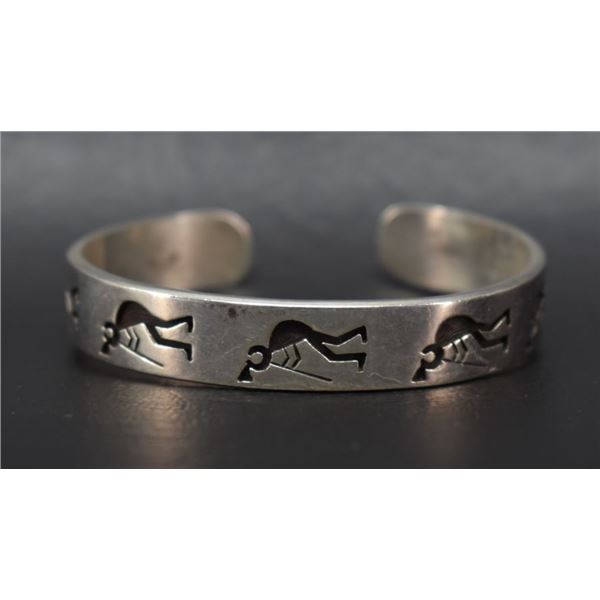 HOPI SILVER BRACELET (TED WADSWORTH) HOPI SILVER BRACELET (TED WADSWORTH)