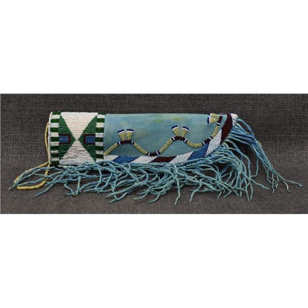 PLAINS BEADED KNIFE SHEATH