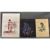 Image 1 : THREE NAVAJO PAINTINGS ( MARVIN TODDY)