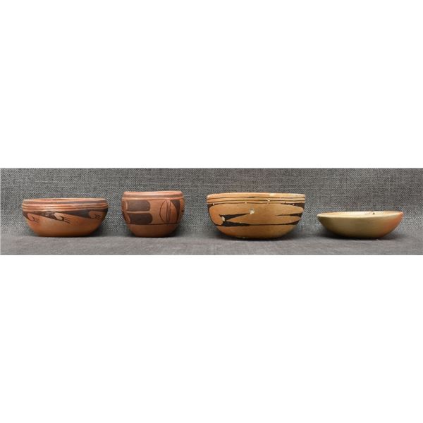FOUR HOPI POTTERY BOWL