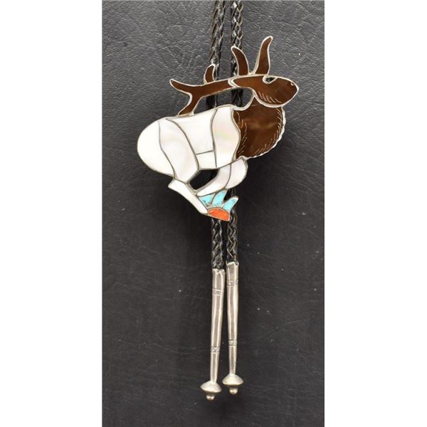 ZUNI INDIAN BOLO (JOE ZUNIE)