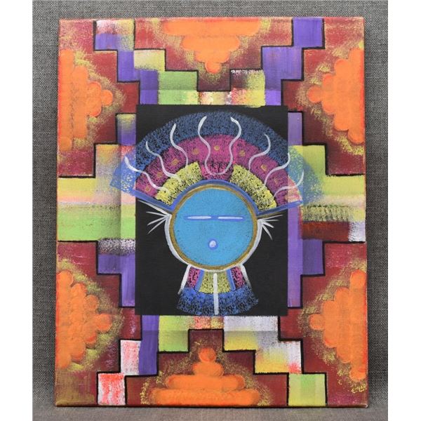 NAVAJO PAINTING (ROGER ARMSTRONG)