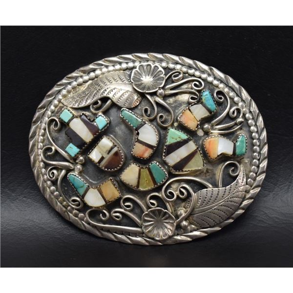 ZUNI SILVER BELT BUCKLE (WC)
