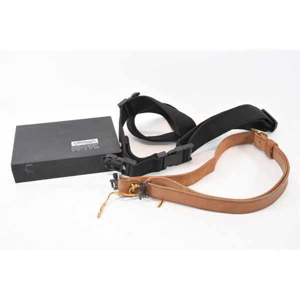 Box Lot Slings & Pistol Case